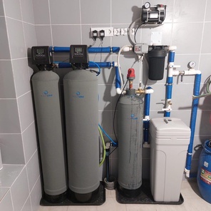 Монтаж системы водоочистки